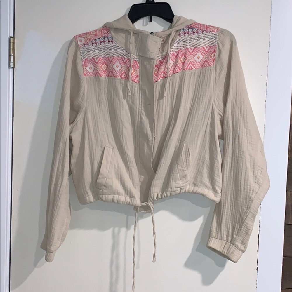 Torrid size 1 Crop Jacket